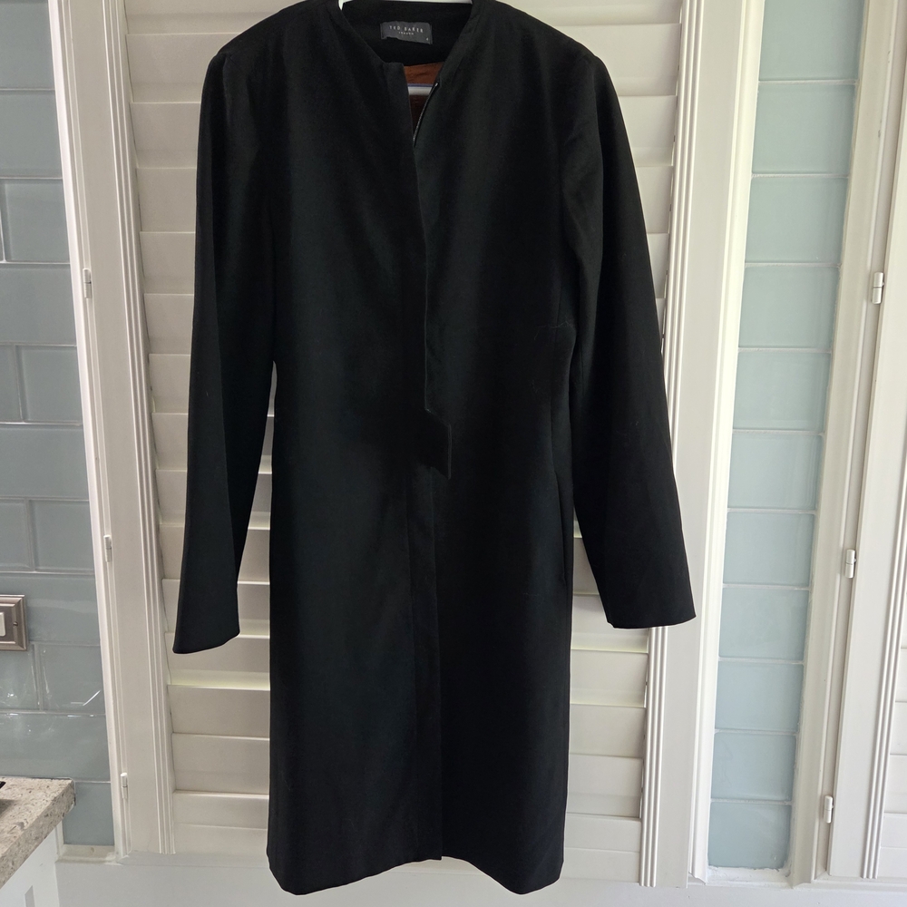 Ted Baker Black Pea Coat